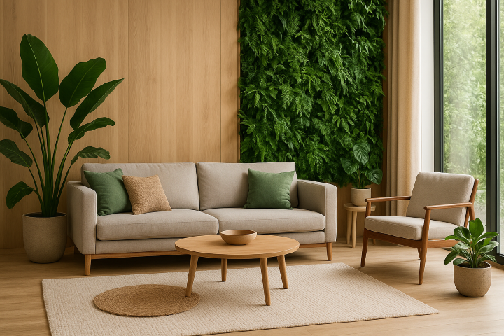 طراحی دکوراسیون داخلی بیوفیلیک