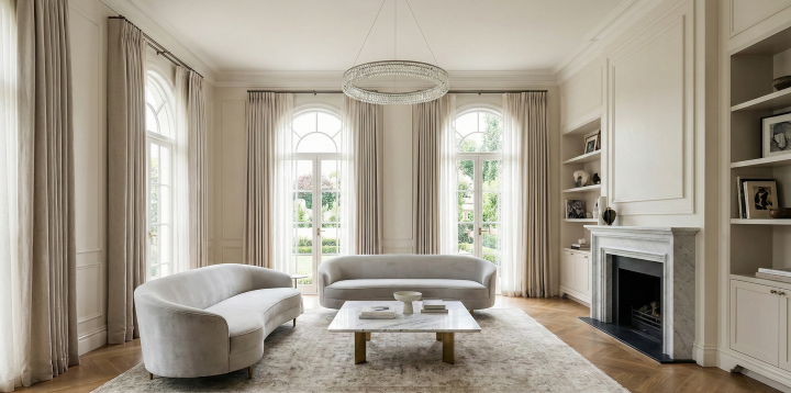 طراحی دکوراسیون داخلی نئو کلاسیک