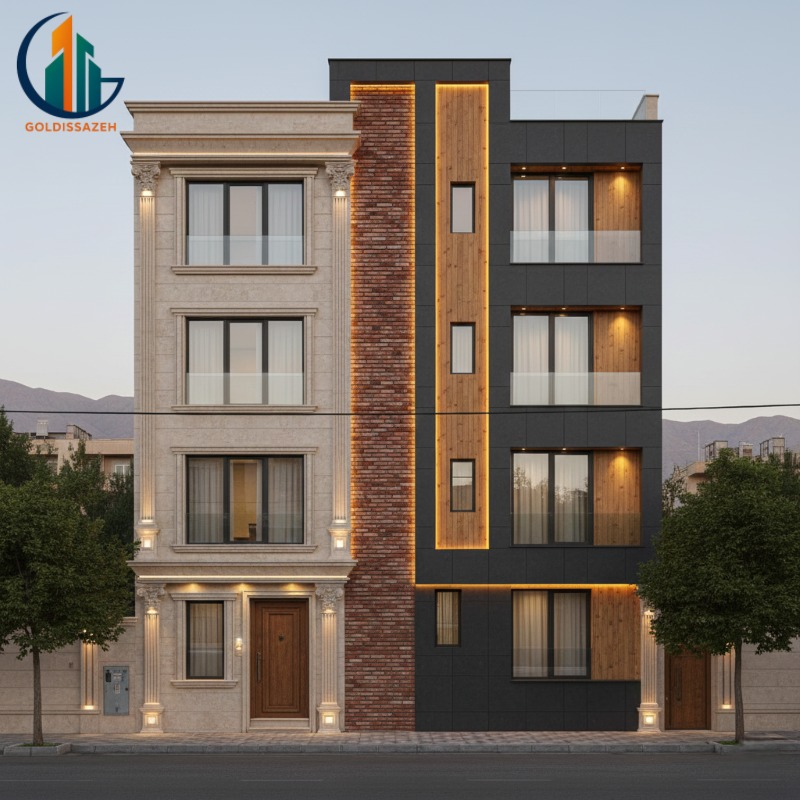 طراحی نما مینیمال