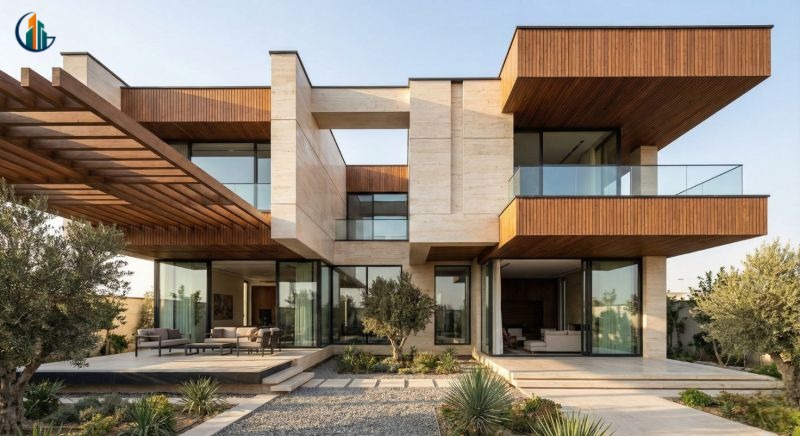 طراحی نما ویلایی