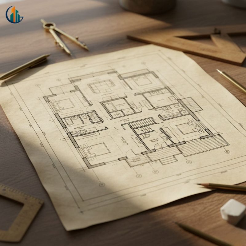 طراحی پلان مسکونی