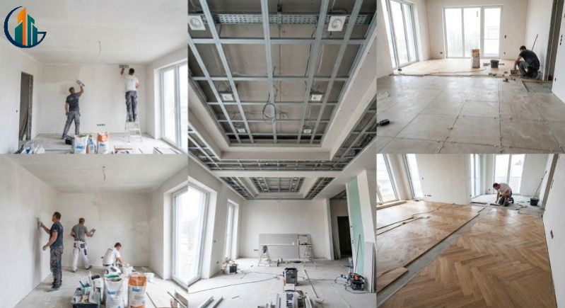 مراحل نازک کاری ساختمان